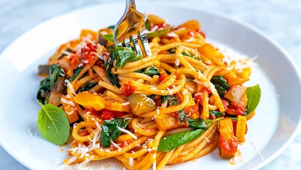 Vegetable Spaghetti - ویجی ٹیبل اسپیگیٹی