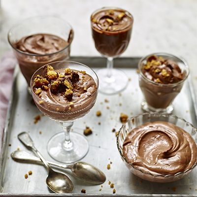 Crunchy Chocolate Mousse - کرنچی چاکلیٹ موز