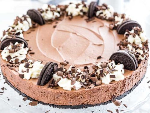 Chocolate Mousse Cake - چاکلیٹ موز کیک