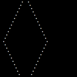 Write a java program to draw Diamond Star Pattern