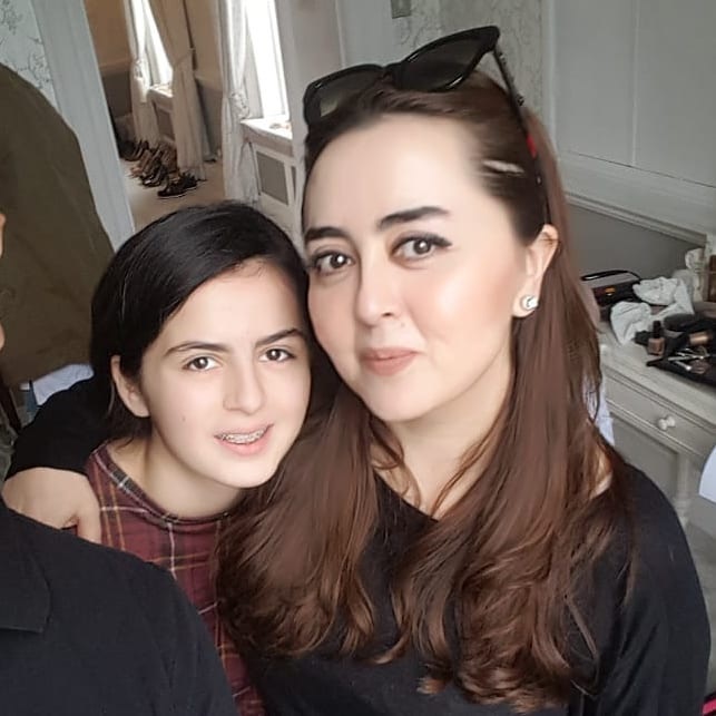Beautiful Pictures of Maria B with her Husband and Daughter Fatima